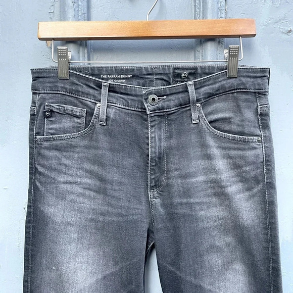 AG Adriano Goldschmied The Farrah High  Rise Skinny size 27 - Picture 9 of 10